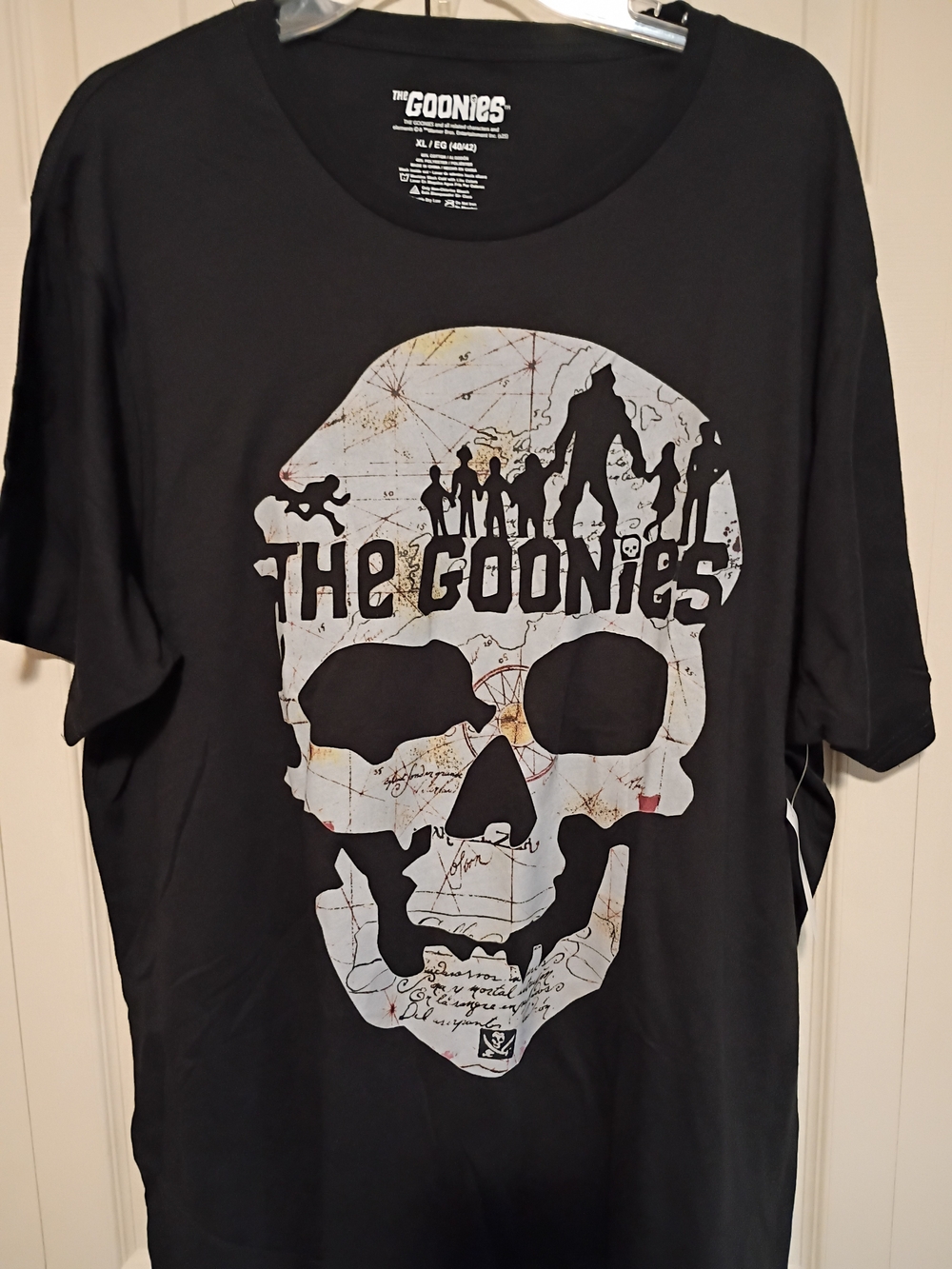 The Goonies Men's Black Short Sleeve Graphic Tee